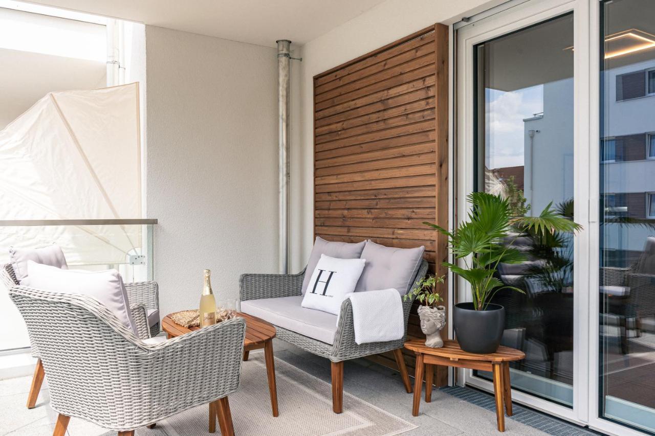 Alpdeluxe Smart Home - Balkon-Wanne-Tiefgarage-Bbq คอลบาร์มัวร์ ภายนอก รูปภาพ