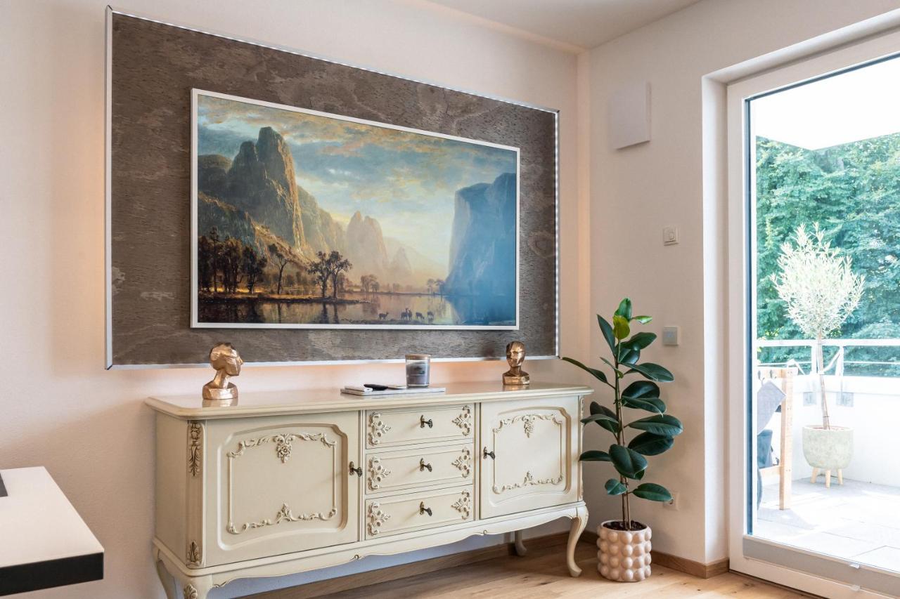 Alpdeluxe Smart Home - Balkon-Wanne-Tiefgarage-Bbq คอลบาร์มัวร์ ภายนอก รูปภาพ